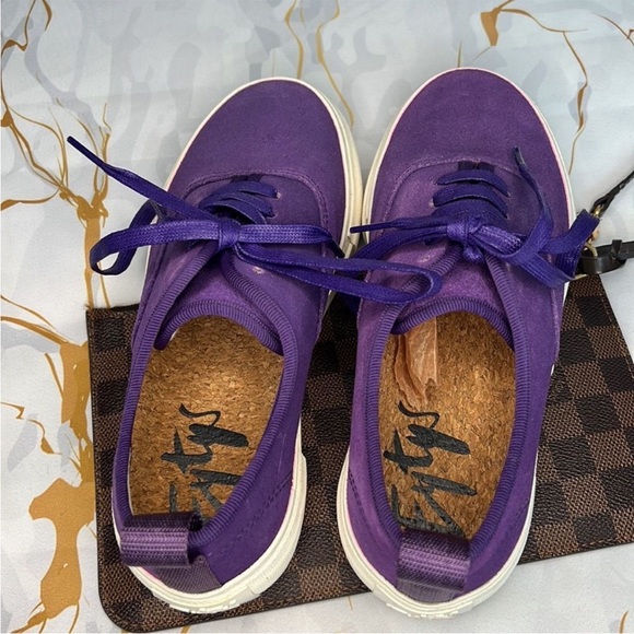 * Eytys Mother suede sneakers with white platform - Picture 7 of 10